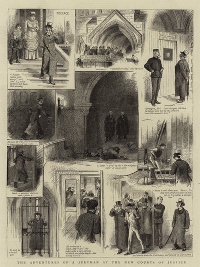 As aventuras de um jurado nas novas cortes de justiça de English School